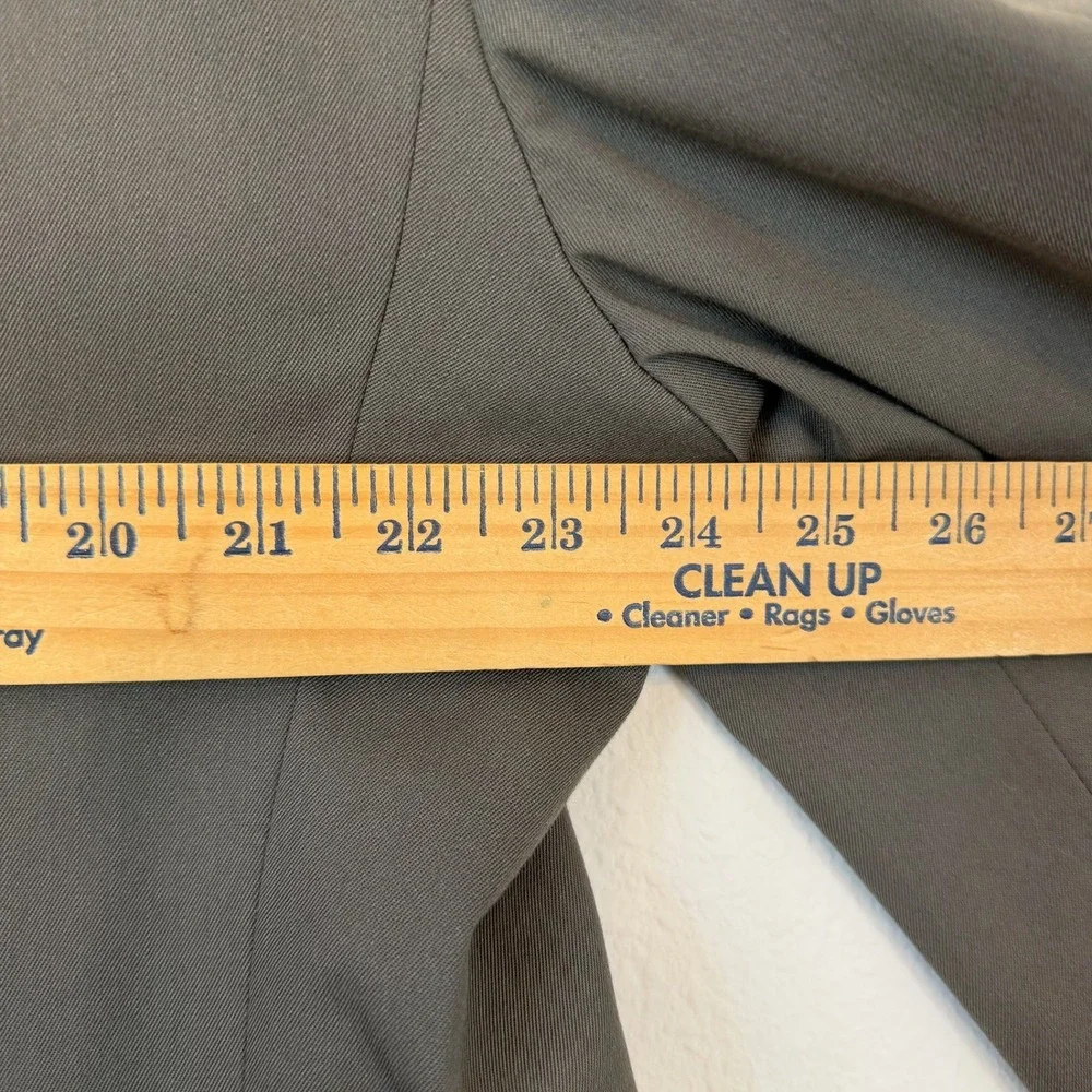 Haggar Black‎ Label Blazer Mens 46R Brown Wool Blend 3 Button Sport Coat Jacket
